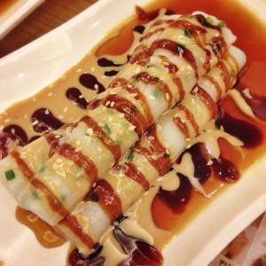 Vermicelli Roll with Sweet & Sesame Sauce